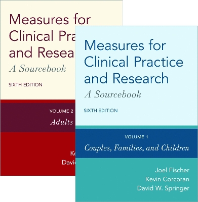 Measures for Clinical Practice and Research: Two-Volume Set book