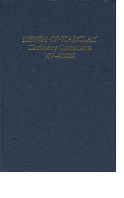 Henry of Harclay book