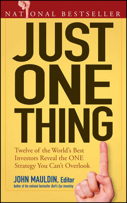 Just One Thing book