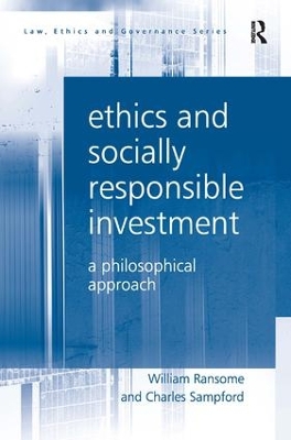 Ethics and Socially Responsible Investment book