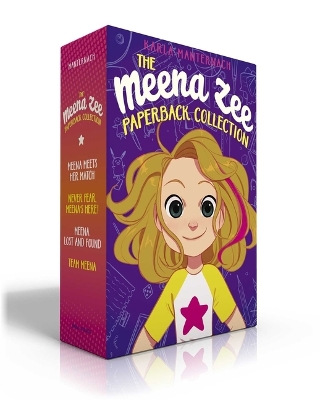 The Meena Zee Paperback Collection (Boxed Set): Meena Meets Her Match; Never Fear, Meena's Here!; Meena Lost and Found; Team Meena by Karla Manternach