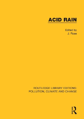 Acid Rain by J. Rose