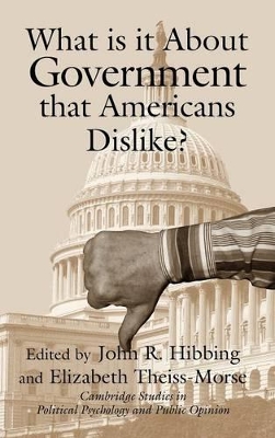 What Is it about Government that Americans Dislike? book