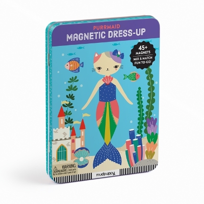 Purrmaid Magnetic Dress-Up book