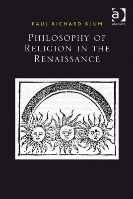 Philosophy of Religion in the Renaissance book