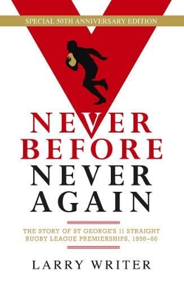Never Before, Never Again book
