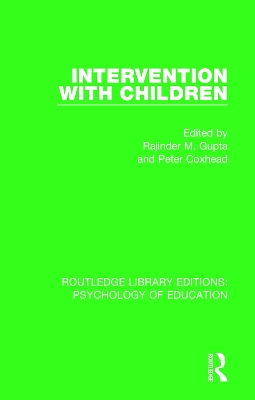 Intervention with Children book