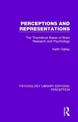 Perceptions and Representations by Keith Oatley