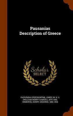 Pausanias Description of Greece book