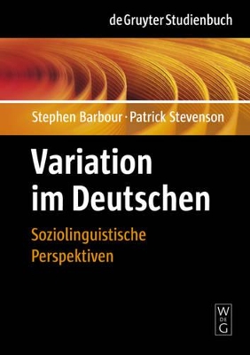 Variation im Deutschen: Soziolinguistische Perspektiven book