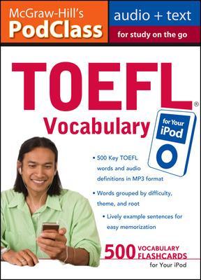 McGraw-Hill's PodClass TOEFL Vocabulary (MP3 Disk) book