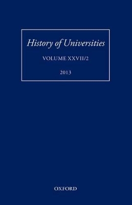 History of Universities book