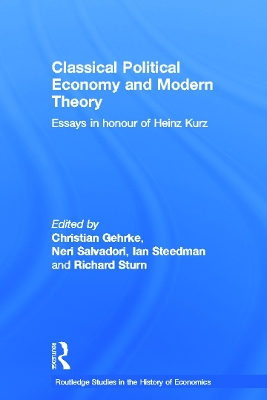 Classical Political Economy and Modern Theory book