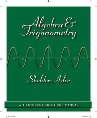 College Algebra and Trigonometry book