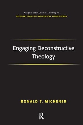 Engaging Deconstructive Theology book