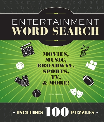 Entertainment Word Search book