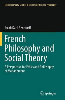 French Philosophy and Social Theory by Jacob Dahl Rendtorff
