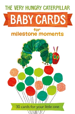 Very Hungry Caterpillar Baby Cards for Milestone Moments book