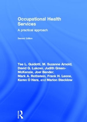 Occupational Health Services by Tee, L. Guidotti