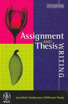 Assignment & Thesis Writing book