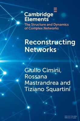 Reconstructing Networks book
