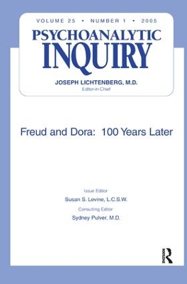 Freud and Dora: 100 Years Later book