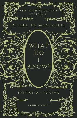 What Do I Know?: Essential Essays book