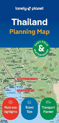 Lonely Planet Thailand Planning Map by Lonely Planet