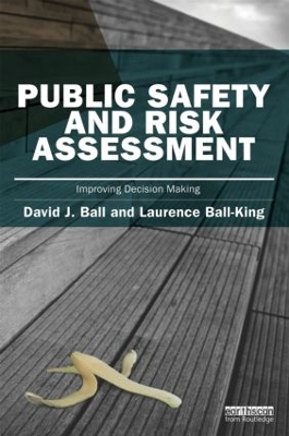 Public Safety and Risk Assessment by David J. Ball