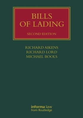 Bills of Lading by Sir Richard Aikens