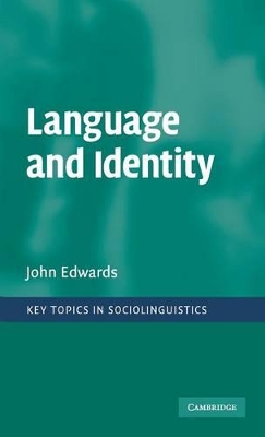 Language and Identity by John Edwards