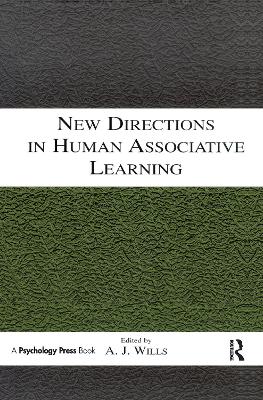 New Directions in Human Associative Learning book