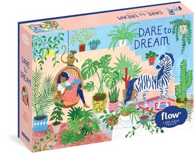 Dare to Dream 1,000-Piece Puzzle: (Flow) for Adults Families Picture Quote Mindfulness Game Gift Jigsaw 26 3/8” x 18 7/8” book
