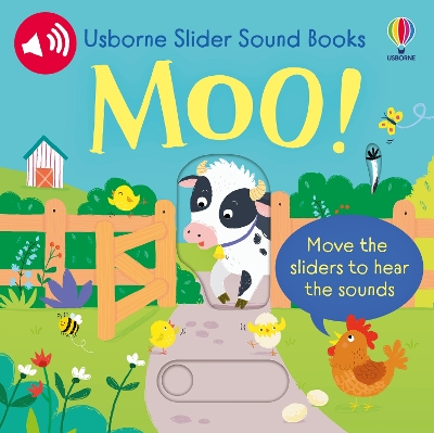 Slider Sound Books Moo! book