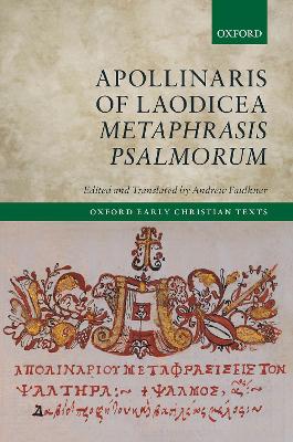 Apollinaris of Laodicea Metaphrasis Psalmorum book