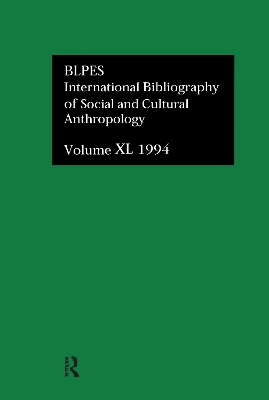 IBSS: Anthropology book