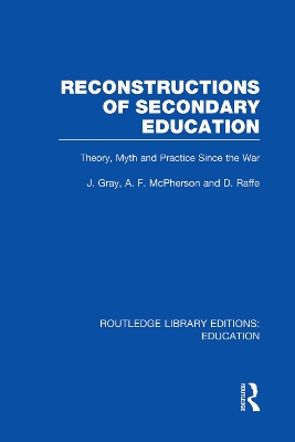 Reconstructions of Secondary Education book