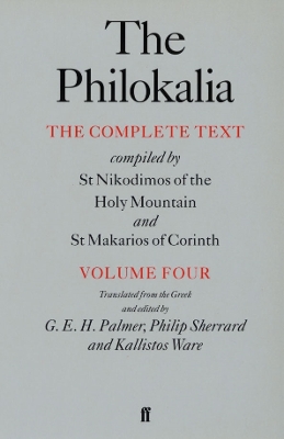 Philokalia Vol 4 book