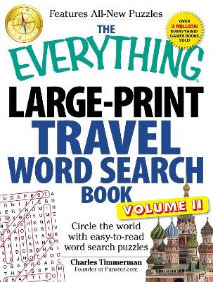 Everything Large-Print Travel Word Search Book, Volume II book