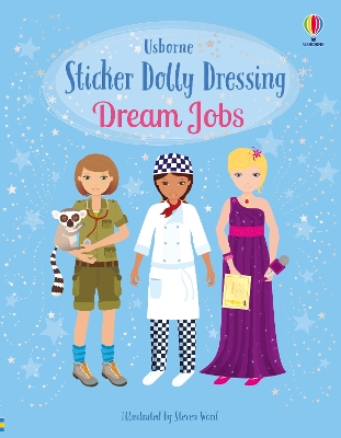 Sticker Dolly Dressing Dream Jobs book