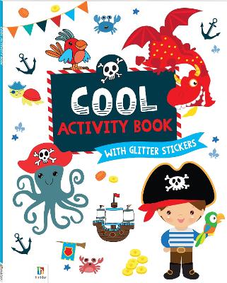 Cool Activity Book with Glitter Stickers by Hinkler Pty Ltd