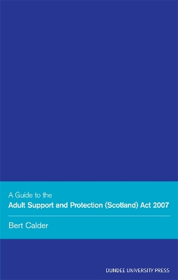 Adult Support Protection (Scotland) book