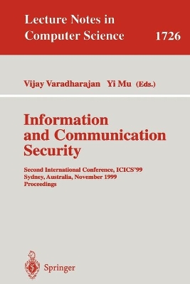Information and Communication Security book