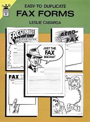 Easy-to-Duplicate Fax Forms book