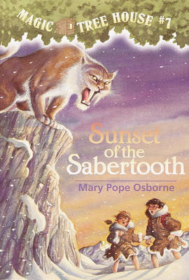 Sunset of the Sabertooth by Mary Pope Osborne