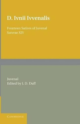 Fourteen Satires of Juvenal book