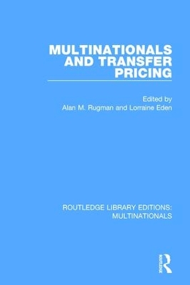 Multinationals and Transfer Pricing book