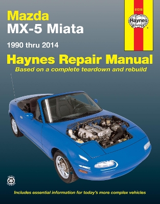 Mazda MX-5 Miata Automotive Repair Manual book