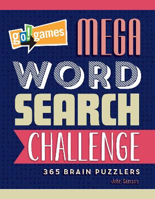 Go!Games Mega Word Search Challenge book