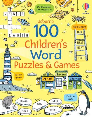 100 Children's Word Puzzles and Games book